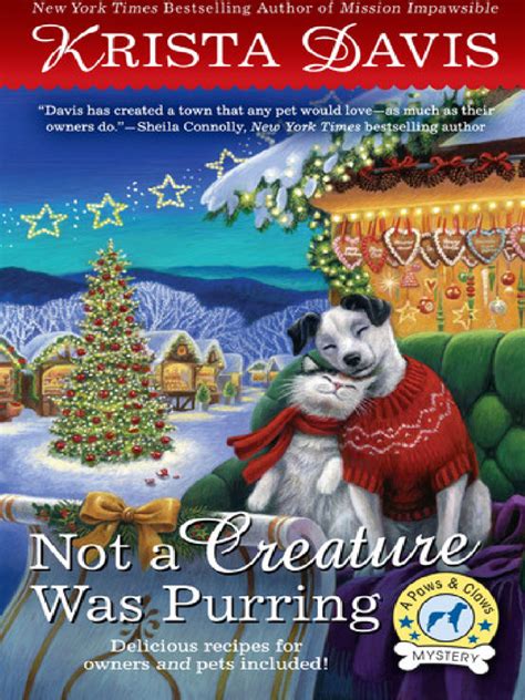Not A Creature Was Purring A Paws Claws Mystery B