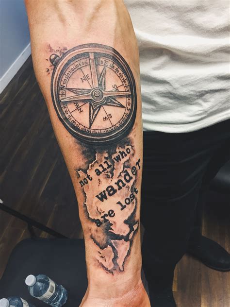 not all who wander are lost tattoo ideas dpsppratpdpe