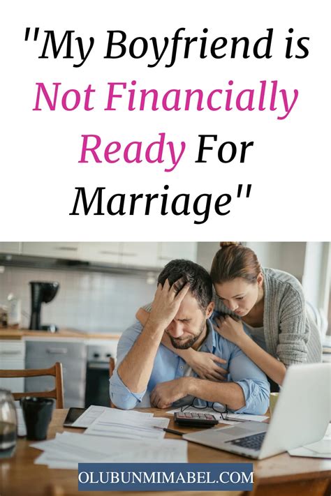 not financially ready for a relationship