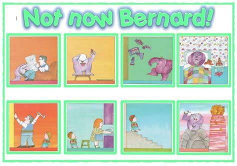 not now bernard sequence sotry sheets