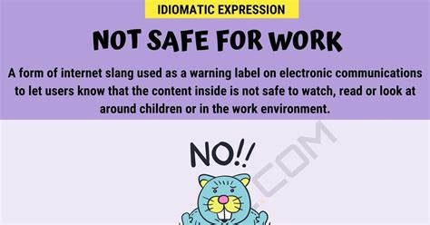 Not Safe For Work