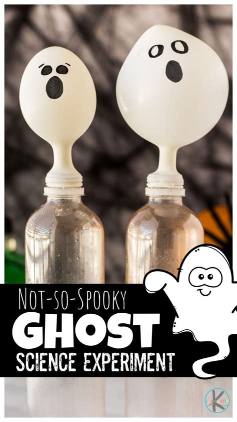 Not So Spooky Halloween Ghost Science Experiment Halloween Science Experiments For Preschool - Halloween Science Experiments For Preschool
