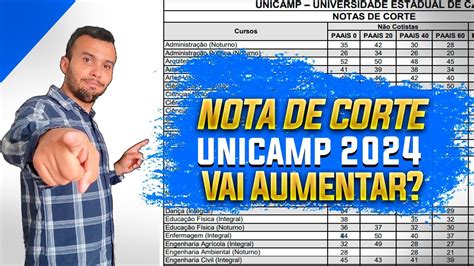 Nota De Corte Unicamp