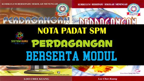 Nota Perdagangan Spm