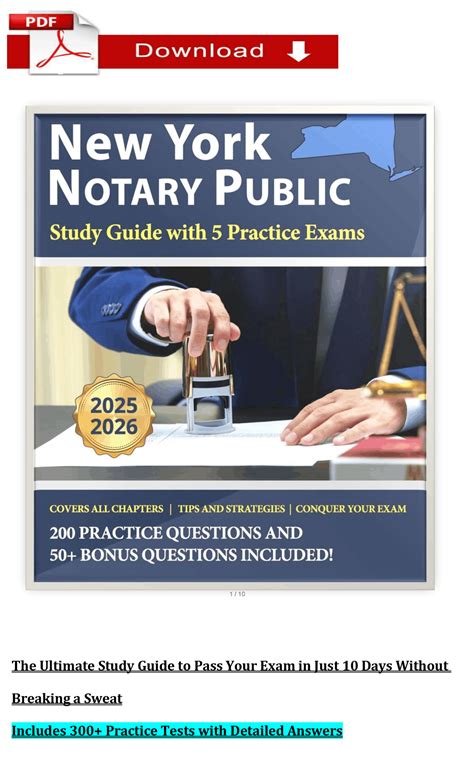 Notary Public Supplemental Study Guide
