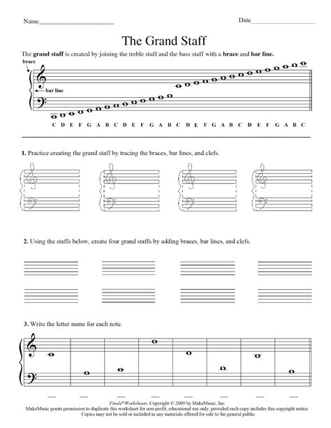 Note Reading Worksheets For Grand Staff Amp Single Reading Notes Worksheet - Reading Notes Worksheet