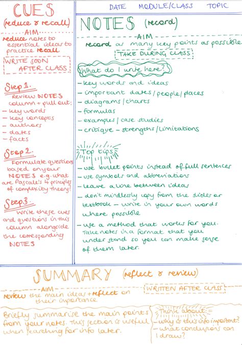 Note Taking Study Guide Making The Peace