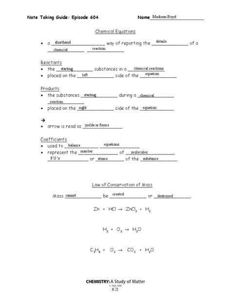 Full Download Note Taking Guide Episode 604 
