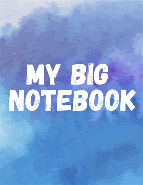 Notebook 600 Pages Lined Notebook 8 27 X 11 69 In