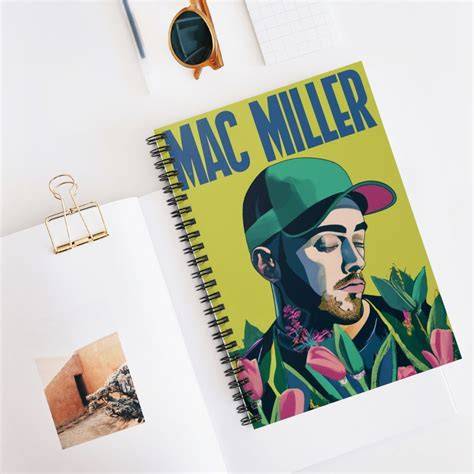 notebook mac miller medium college ruled notebook
