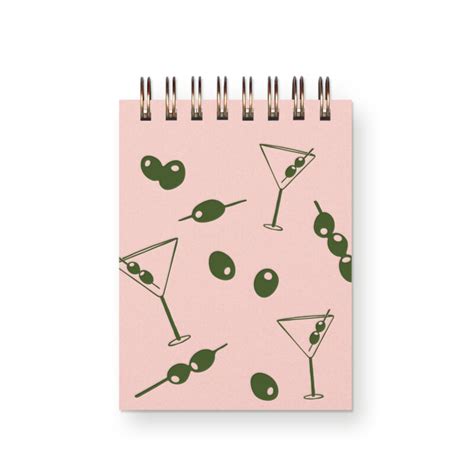 Notebook Write Something Martini With Eyeballs Co