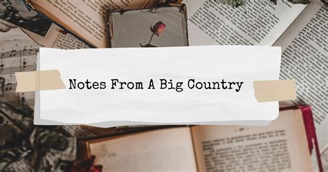 Full Download Notes From A Big Country Dogolf 