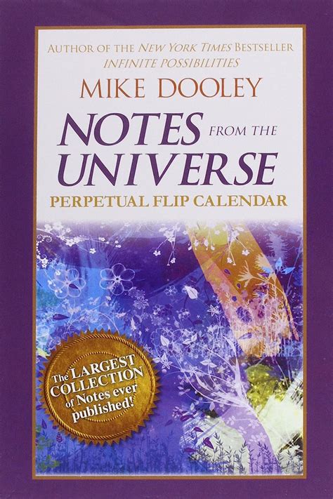 Download Notes From The Universe Perpetual Flip Calendar 