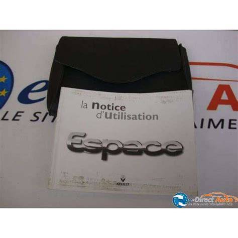notice utilisation renault espace 3