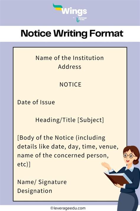 Notice Writing Examples