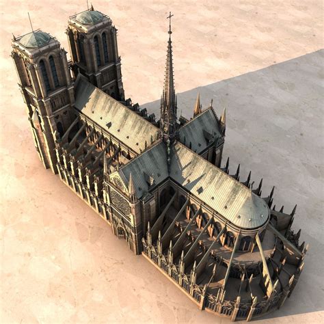 Notre Dame En 3d   Notre Dame De Paris Un Nouveau Modèle Digital - Notre Dame En 3d