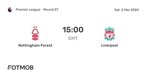 nottingham forest gegen fc liverpool statistiken 