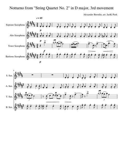 Notturno Baritone String Quartet