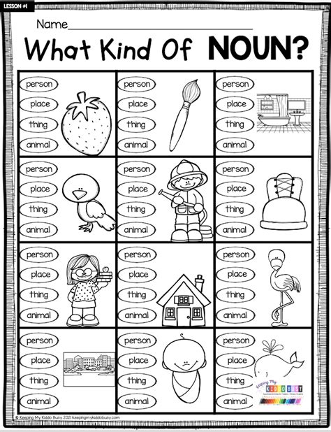 Noun Activities 1st Grade Teaching Resources Teachers Pay Noun Activities For 1st Grade - Noun Activities For 1st Grade