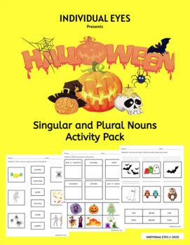 Noun Worksheet Halloween Teaching Resources Teachers Pay Teachers Halloween Nouns Worksheet - Halloween Nouns Worksheet