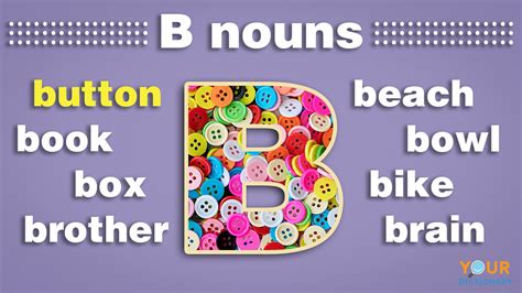 Nouns That Start With B Yourdictionary Objects Beginning With B - Objects Beginning With B