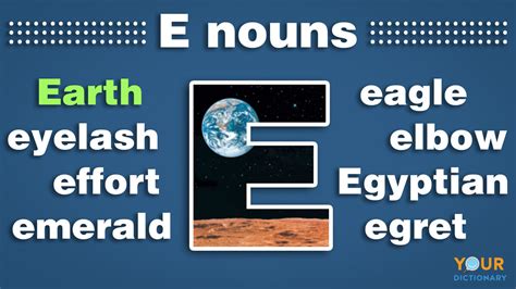 Nouns That Start With E Yourdictionary Nouns Beginning With E - Nouns Beginning With E