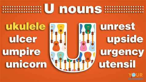 Nouns That Start With U Yourdictionary Letter That Starts With U - Letter That Starts With U