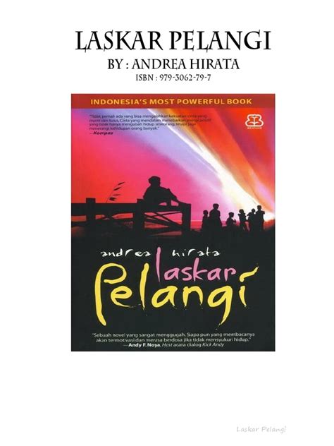 Novel Laskar Pelangi Full Bab 1 34 Only Novel Laskar Pelangi Bab 1 - Novel Laskar Pelangi Bab 1