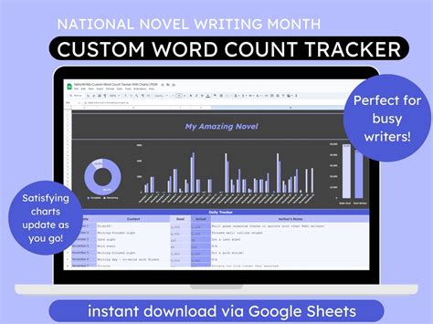 Novel Wordcount Tracker