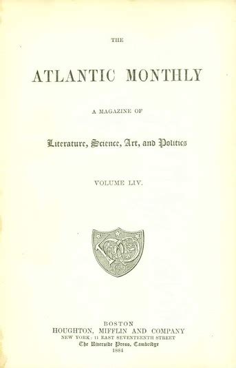 November 1884 Issue
