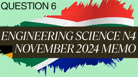 November Engineering Science N4 Question Papers