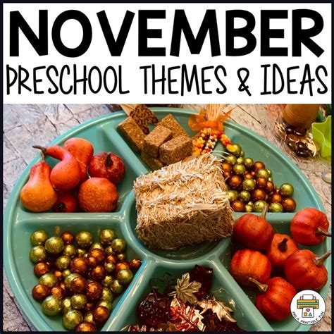 November Themes For Kindergarten A Spoonful Of Learning November Kindergarten Worksheet - November Kindergarten Worksheet