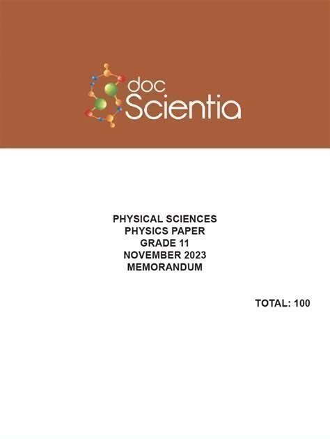 Download November 2013 Physical Science Paper 