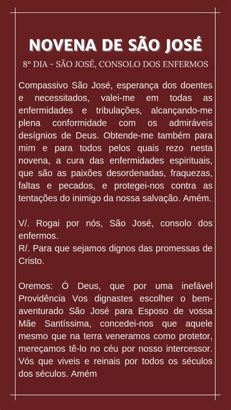 Novena De São José