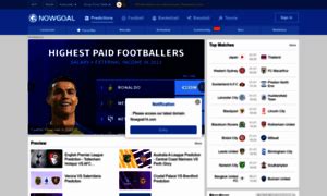 NOWGOAL VIP 🌿 Nowgoal Mobi - Live Football Scores & Live Streaming