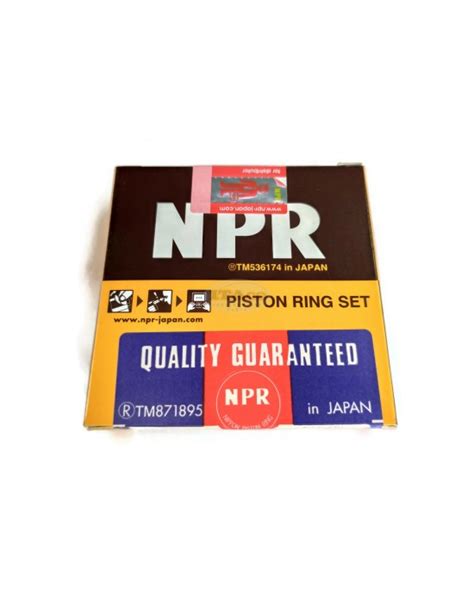 npr piston ring catalogue