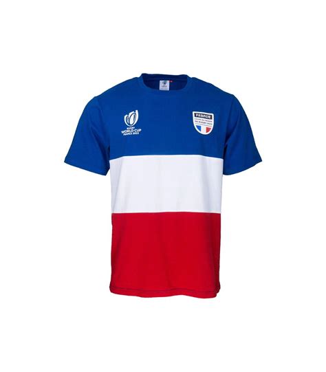 nr l t-shirt bleu, blanc, rouge d