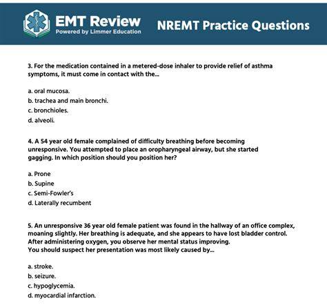 Nremt Exam Prep