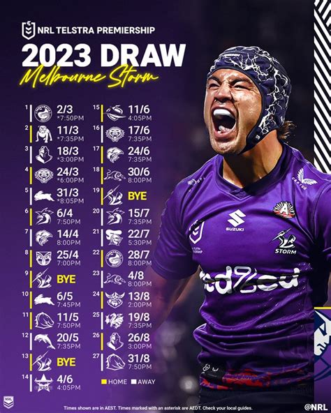 Nrl 2023 Draw