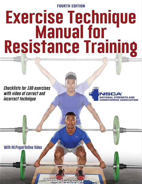 Nsca Exercise Technique Manual