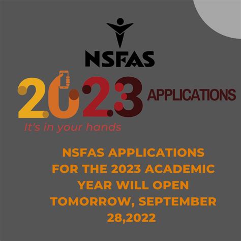 Nsfas 2023 Application