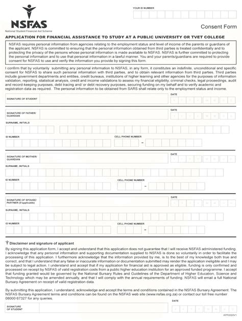 Nsfas Application Forms 2015