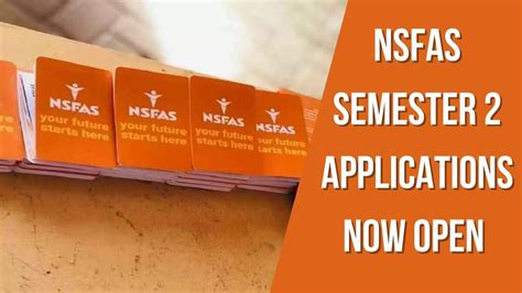 nsfas for 2014 second semester