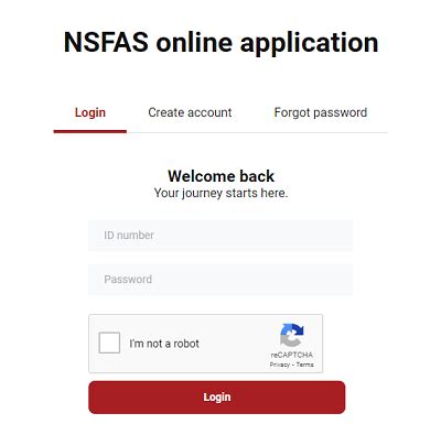 Nsfas Login
