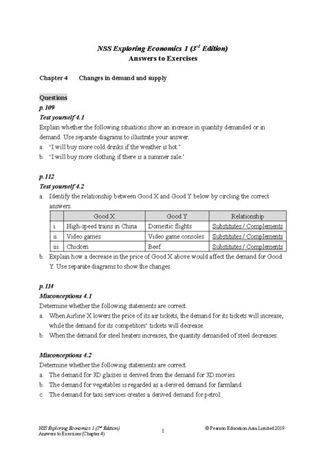 Nss Exploring Economics 4 Answer