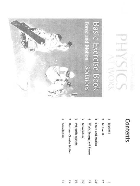 Nss Physics At Work Book 1 Solution
