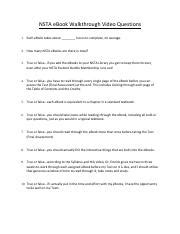 Nsta Instructional Walkthrough Document