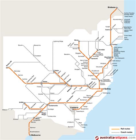 Nsw Trainlink Map