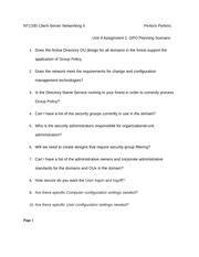 nt1330 unit 9 assignment