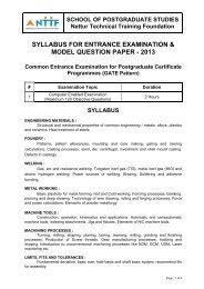 nttf simple paper 2013 even semester